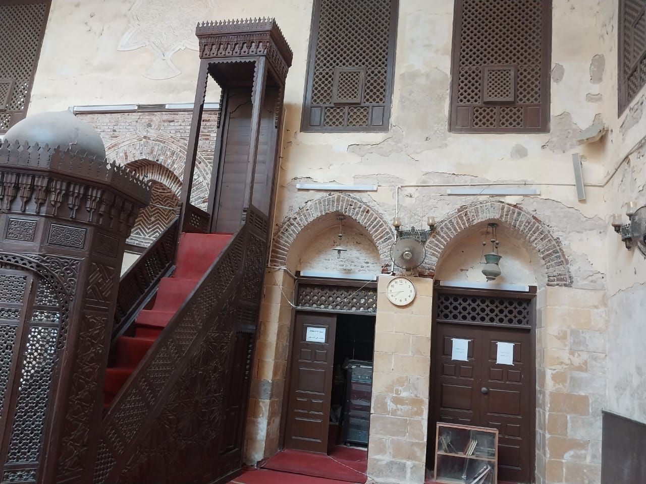 محراب مسجد المعيني بدمياط محراب مسجد المعيني بدمياط
