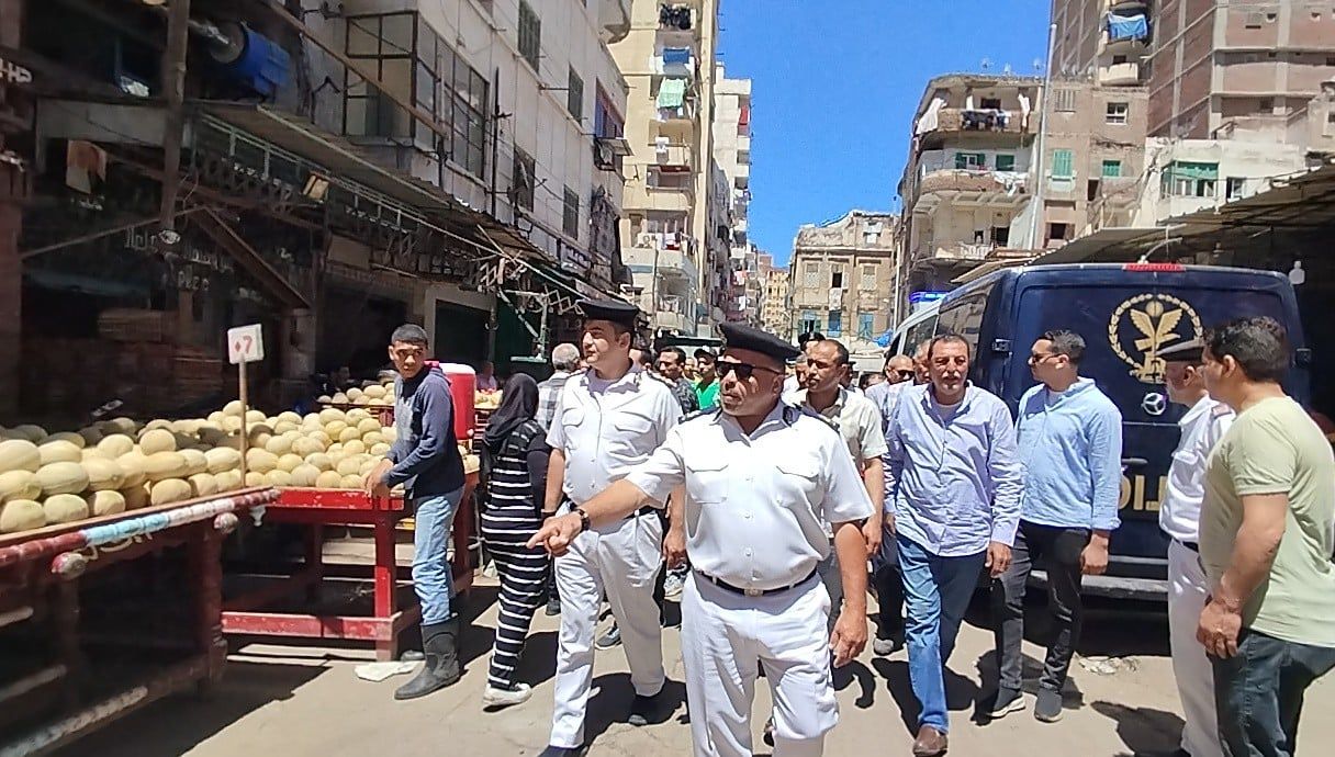 حملات سوق الميدان في الإسكندرية_1 حملات سوق الميدان في الإسكندرية_1