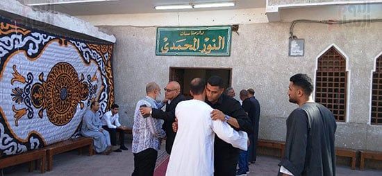 بدء-مراسم-عزاء-شقيقة-الخطيب-بقنا بدء-مراسم-عزاء-شقيقة-الخطيب-بقنا