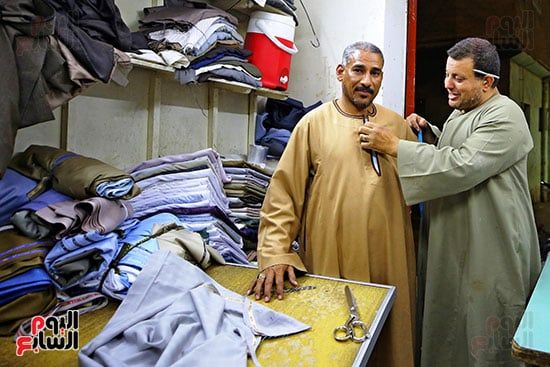 فن تفصيل الجلباب فن تفصيل الجلباب