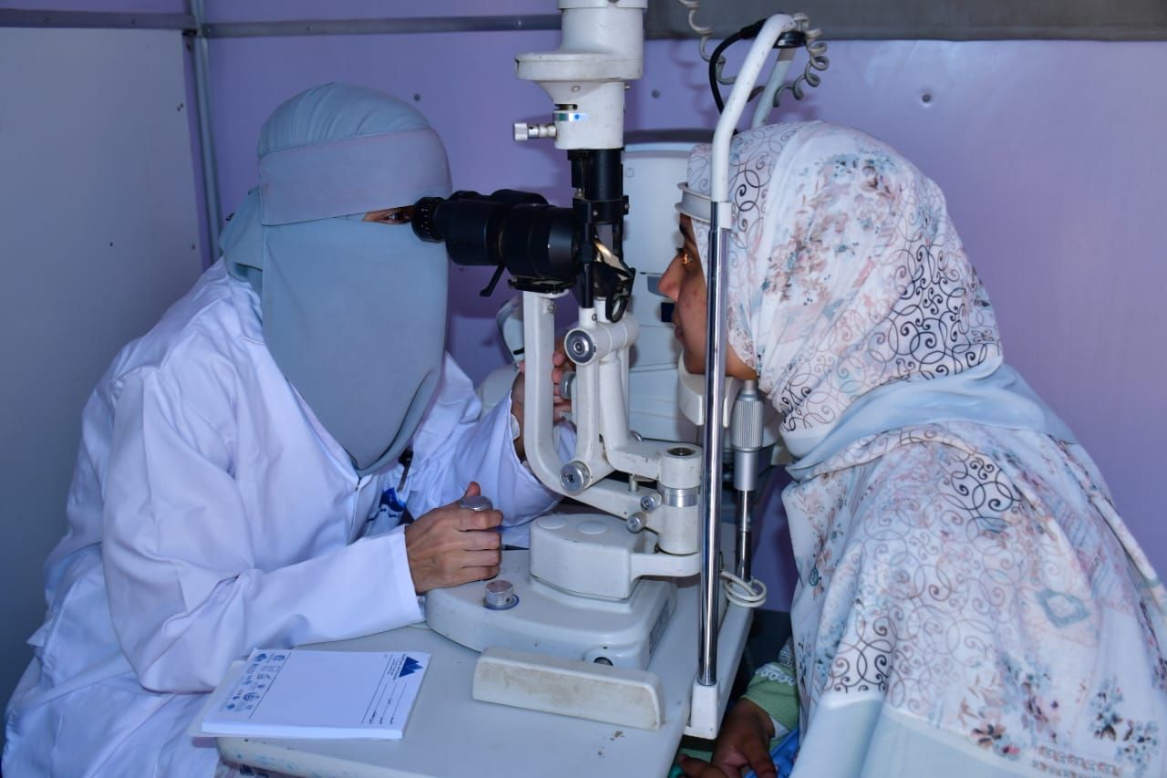 قافلة طبية مجانية بالتعاون مع مؤسسة البورصة في الغربية (2)