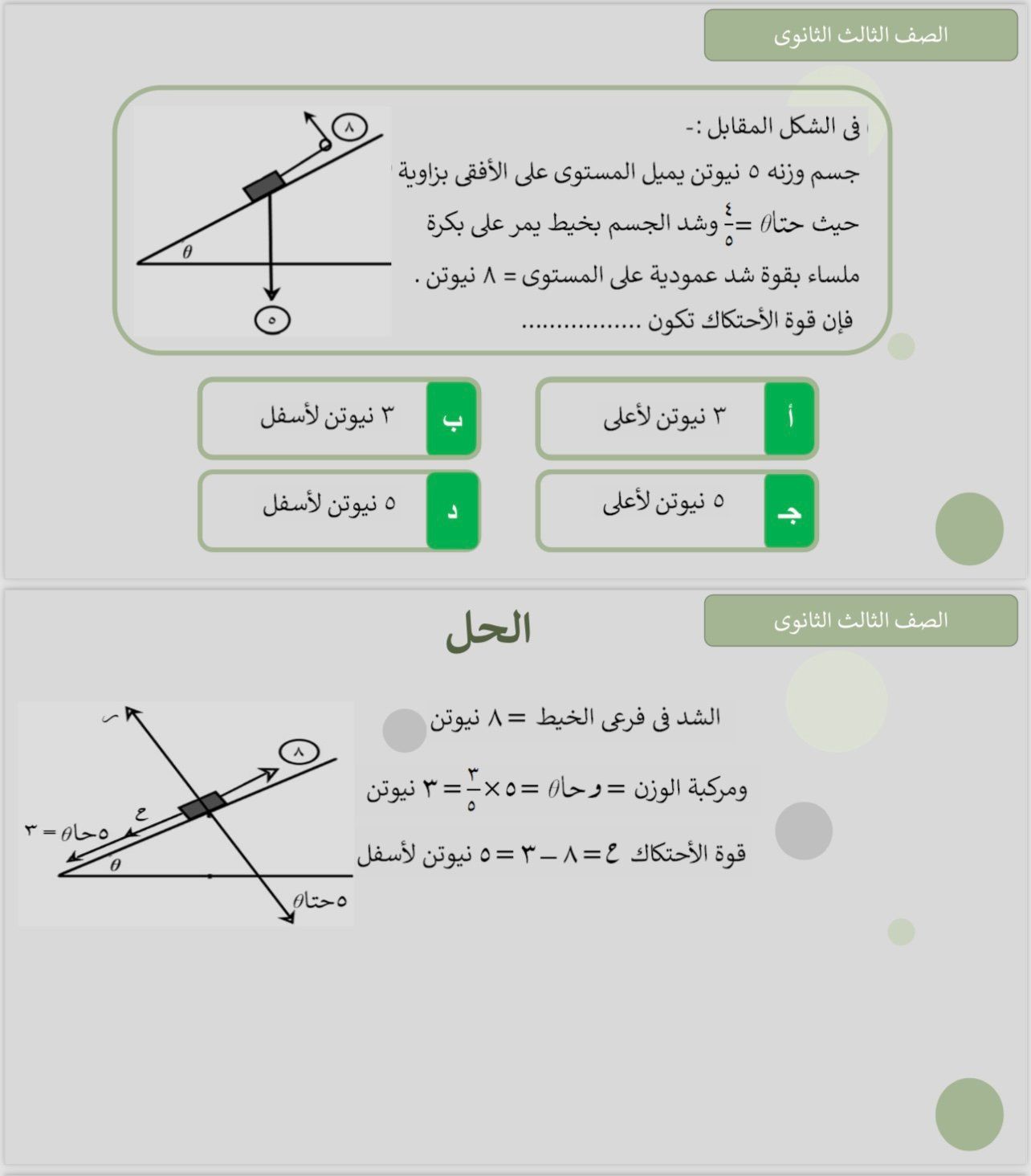 الثالث الثانوي الثالث الثانوي