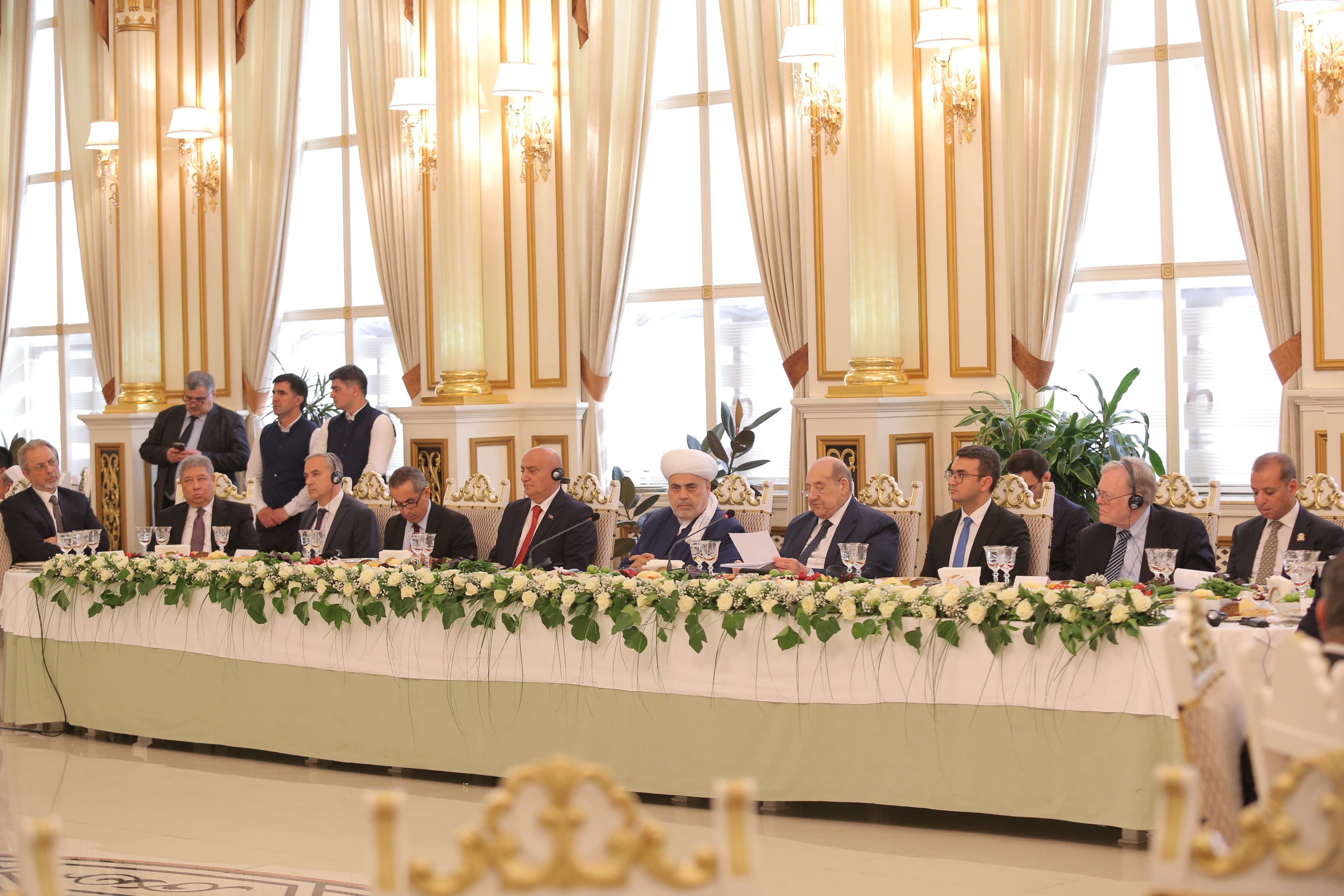 المستشار عبدالوهاب عبدالرازق فى المؤتمر العالمي الذي تنظمه دولة أذربيجان (4) المستشار عبدالوهاب عبدالرازق فى المؤتمر العالمي الذي تنظمه دولة أذربيجان (4)