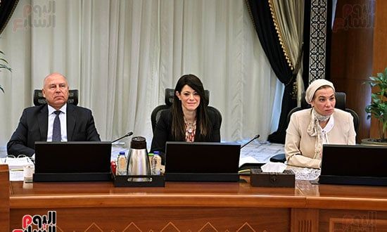 الدكتورة رانيا لامشاط والفريق كامل الوزير الدكتورة رانيا لامشاط والفريق كامل الوزير