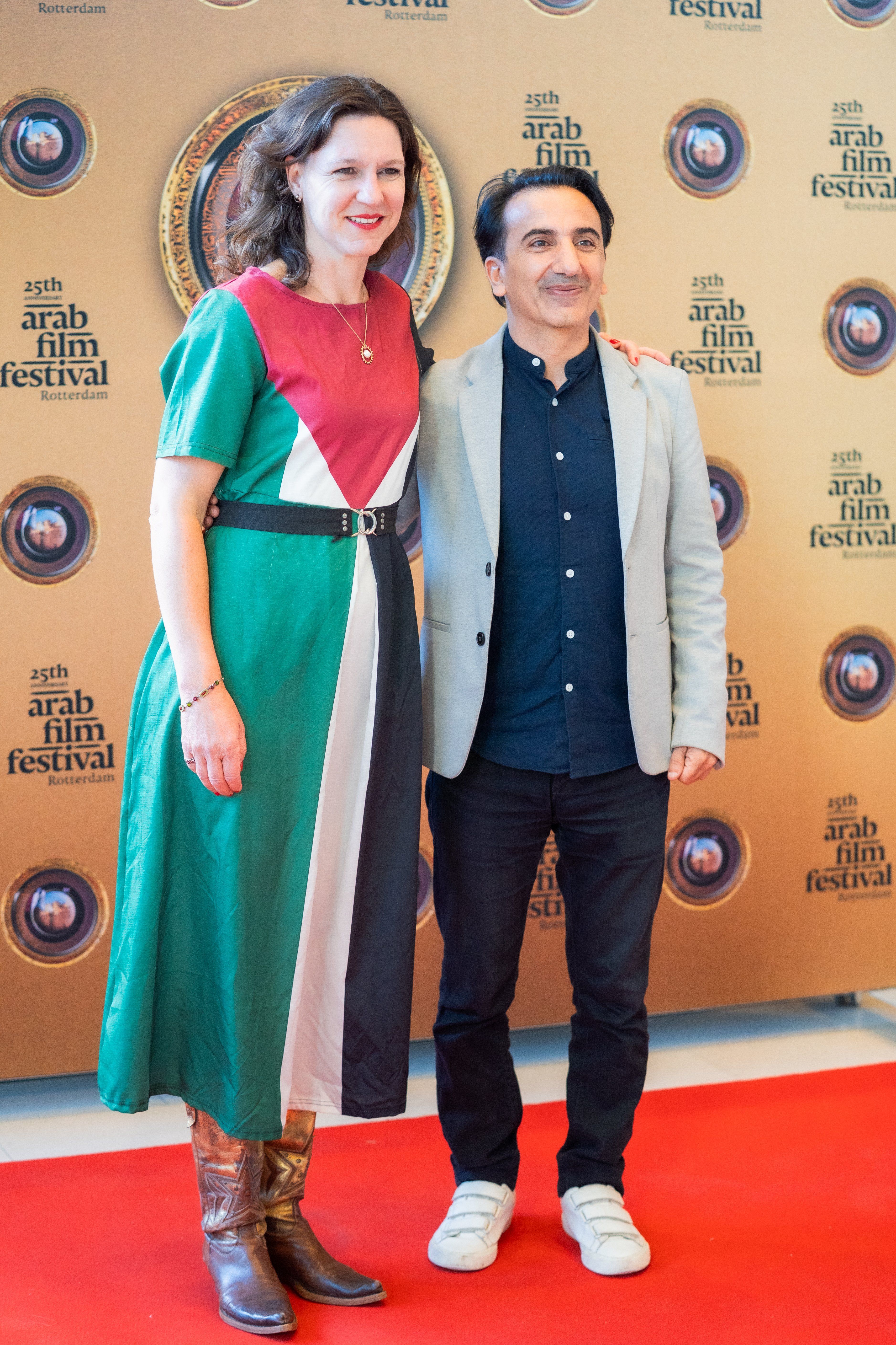 إليزابيث فرانيه بصحبة روش عبد الفتاح بمهرجان روتردام للفيلم العربي إليزابيث فرانيه بصحبة روش عبد الفتاح بمهرجان روتردام للفيلم العربي