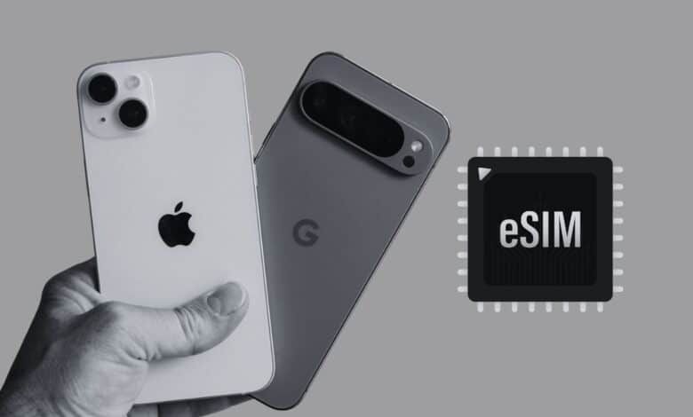 آبل تعتزم تسهيل نقل الشرائح الإلكترونية eSIM من آيفون إلى أندرويد