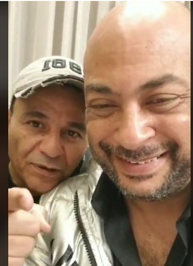 محمد فؤاد والملحن فارس فهمي محمد فؤاد والملحن فارس فهمي