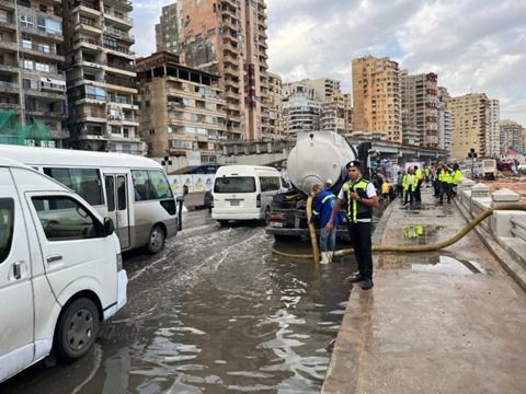خطة متكاملة من وزارة الداخلية لمواجهة الطقس السئ بالاسكندرية (9) خطة متكاملة من وزارة الداخلية لمواجهة الطقس السئ بالاسكندرية (9)