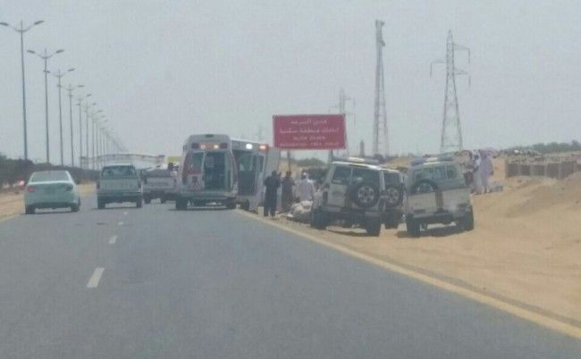 حالة طوارئ بمستشفى البرك بعد انقلاب حافلة حجاج يمنيين