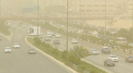 الأرصاد تتوقع رياحاً سطحية نشطة على مناطق المملكة