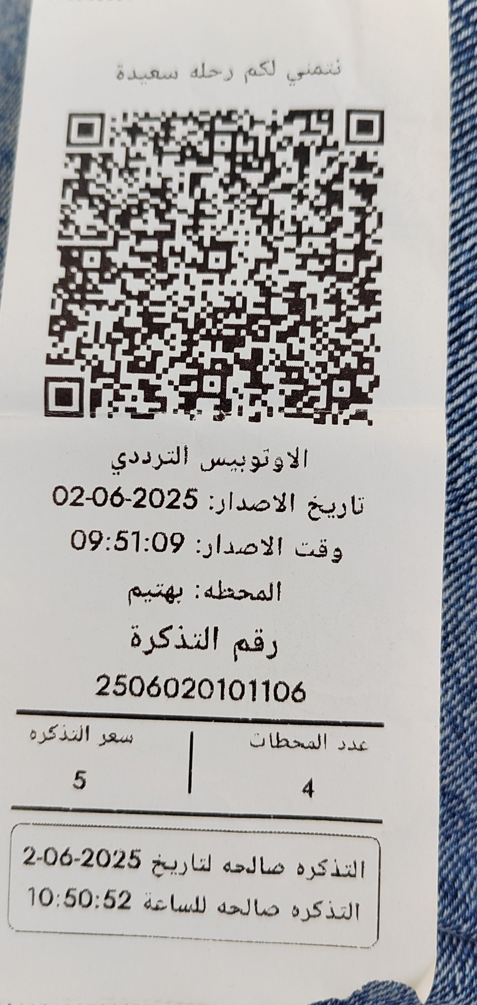 شاهد شكل تذكرة الاتوبيس الترددى وأسعارها بعد تشغيله