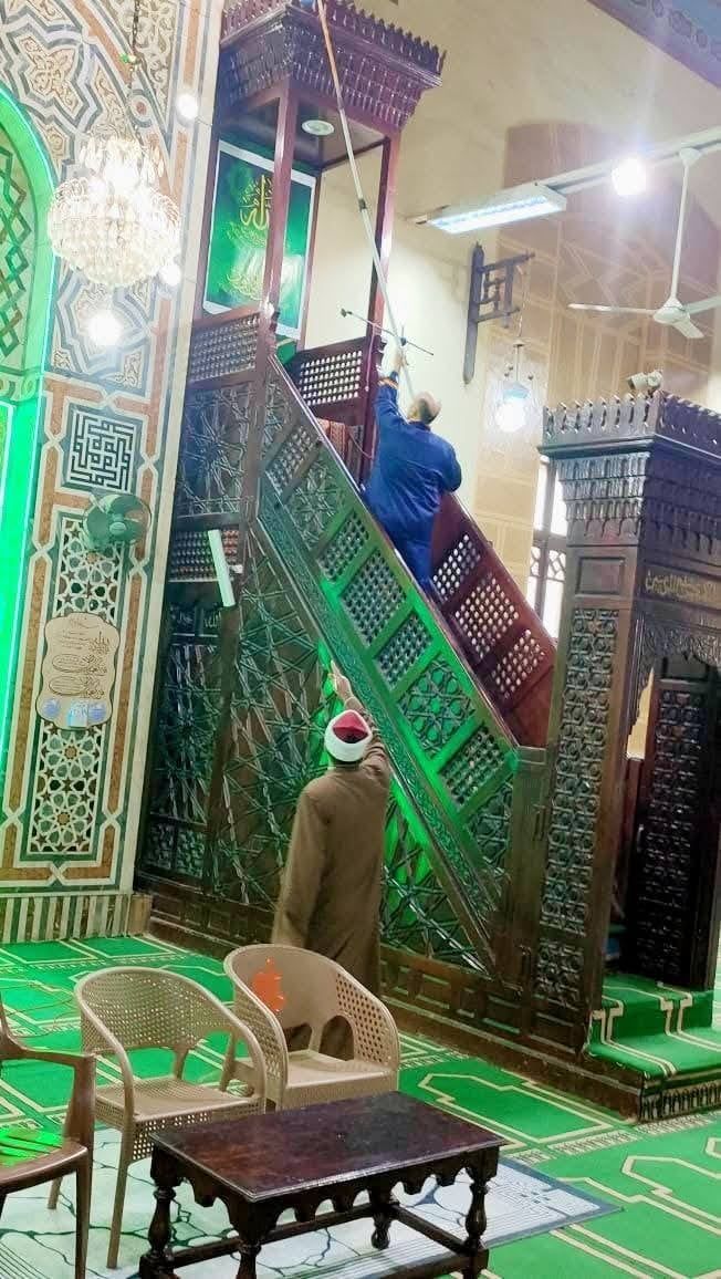 حملة نظافة بمسجد الدسوقي حملة نظافة بمسجد الدسوقي