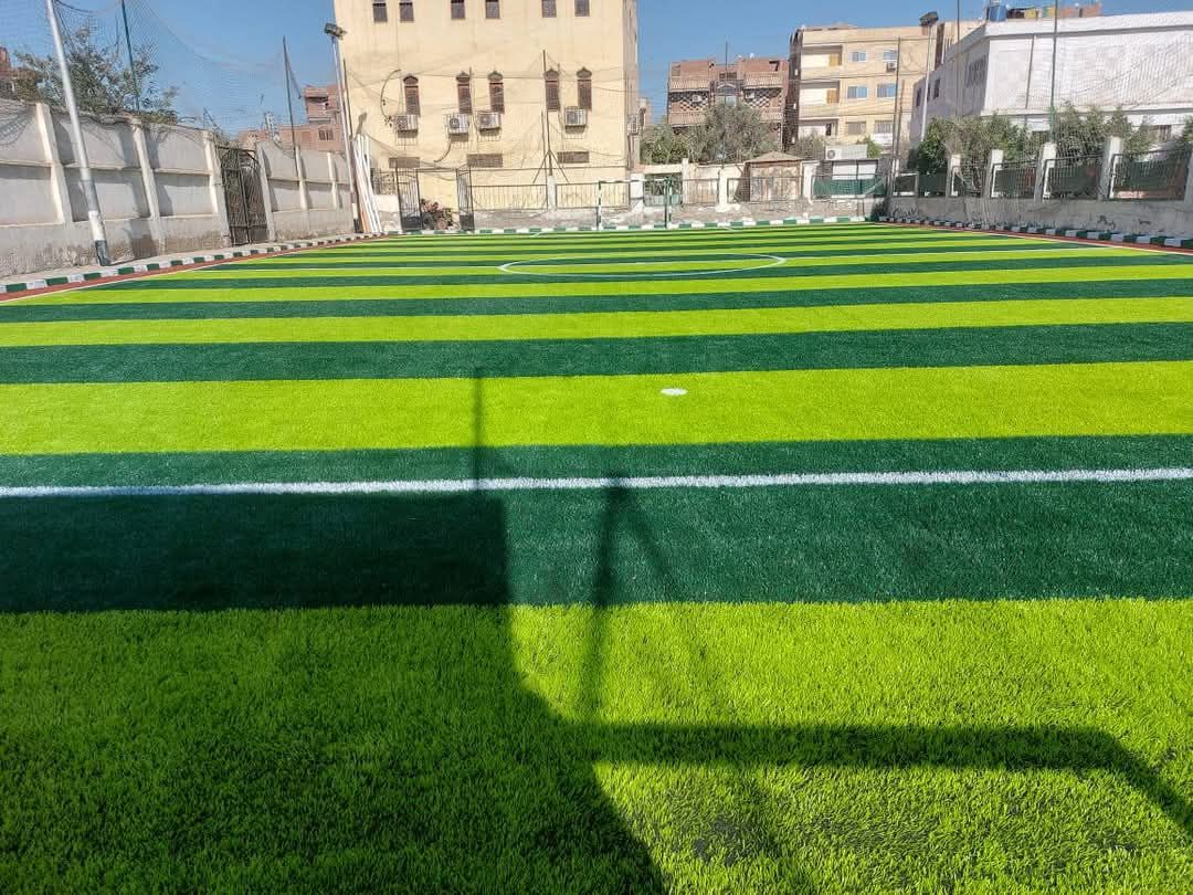 ملعب كفر المرازقة عقب تطويره ملعب كفر المرازقة عقب تطويره
