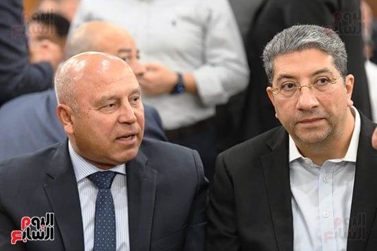 كامل الوزير وزير الصناعة وامير رمزي كامل الوزير وزير الصناعة وامير رمزي