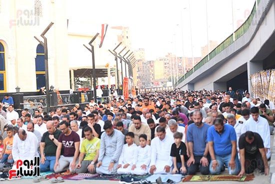 حدائق القبة صلاة العيد حدائق القبة صلاة العيد