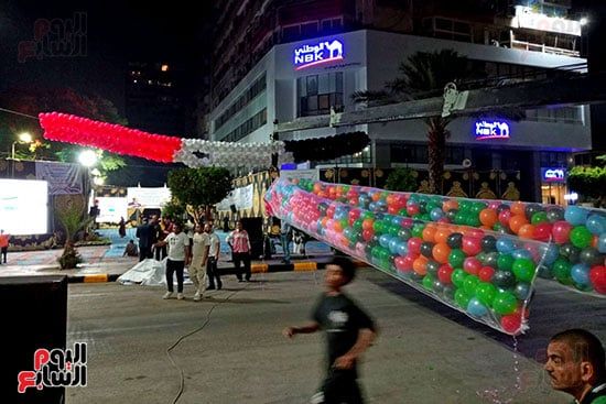 تزين مسجد مصطفى محمود (2) تزين مسجد مصطفى محمود (2)