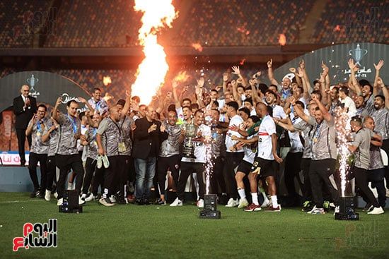 الزمالك يحتفل بالكأس ال29 (3) الزمالك يحتفل بالكأس ال29 (3)