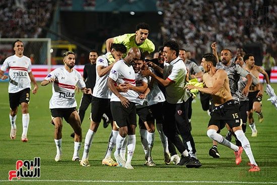 فرحة اللاعبين فرحة اللاعبين