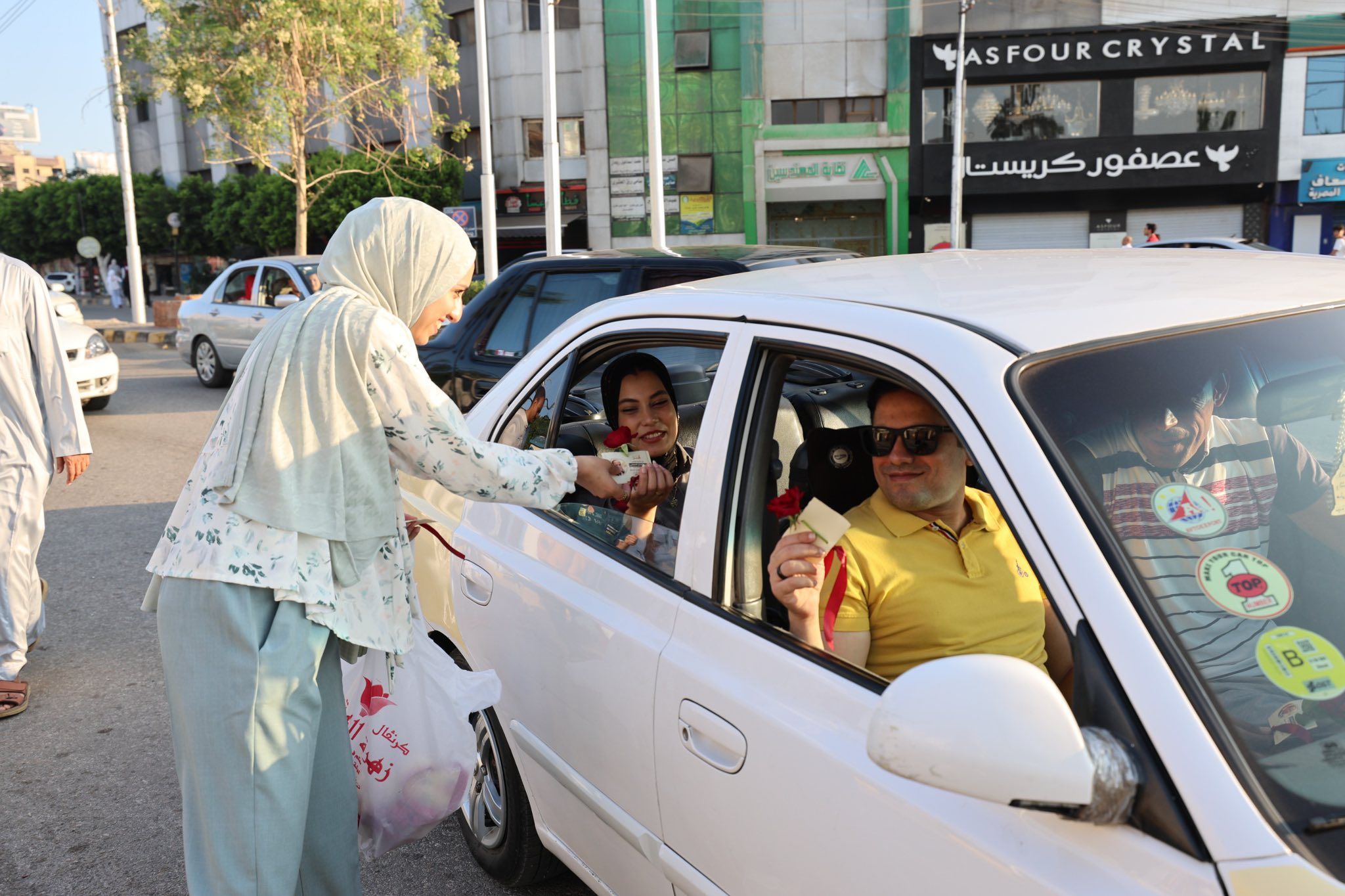 توزيع الورود توزيع الورود