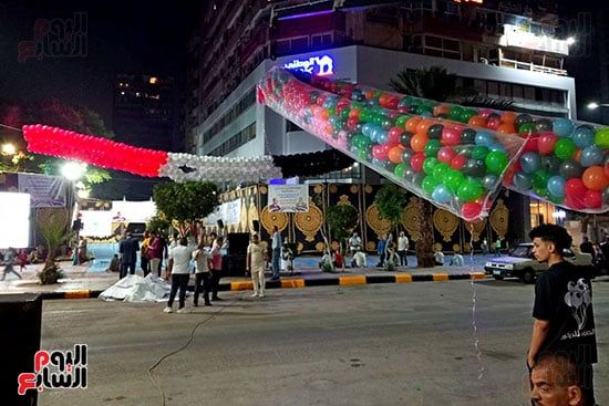تزين مسجد مصطفى محمود (4) تزين مسجد مصطفى محمود (4)
