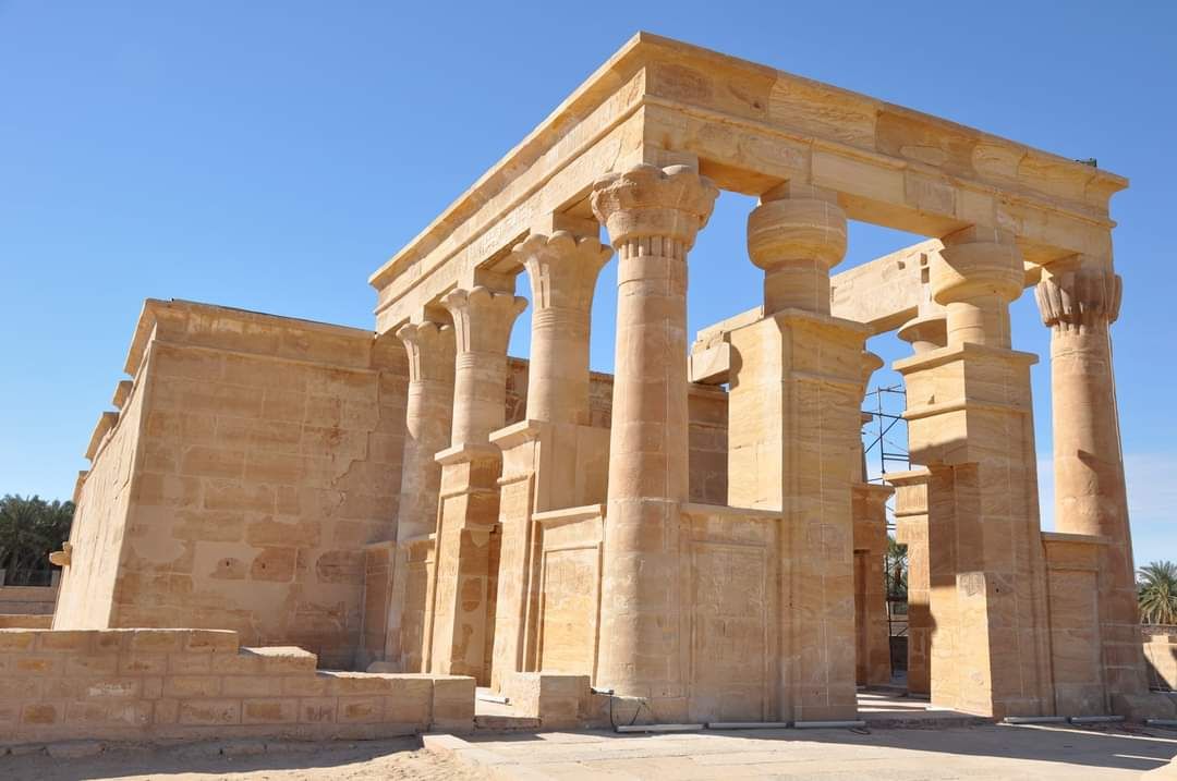 معبد هيبس النادر بالوادى الجديد معبد هيبس النادر بالوادى الجديد