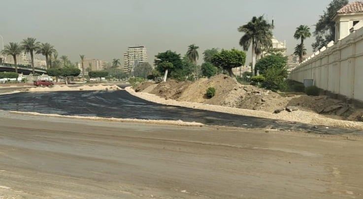 استقطاع جزء من الحديقة للتوسعة استقطاع جزء من الحديقة للتوسعة