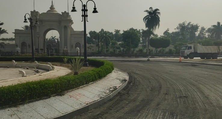 اعادة رصف وتوسعة اعادة رصف وتوسعة