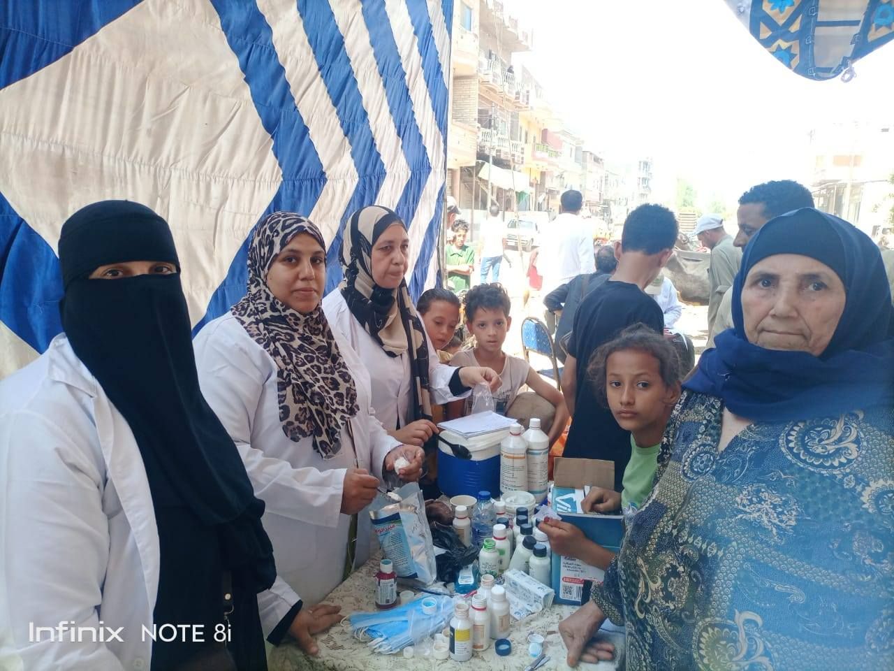 صرف أدوية بيطرية بقافلة مجانية صرف أدوية بيطرية بقافلة مجانية