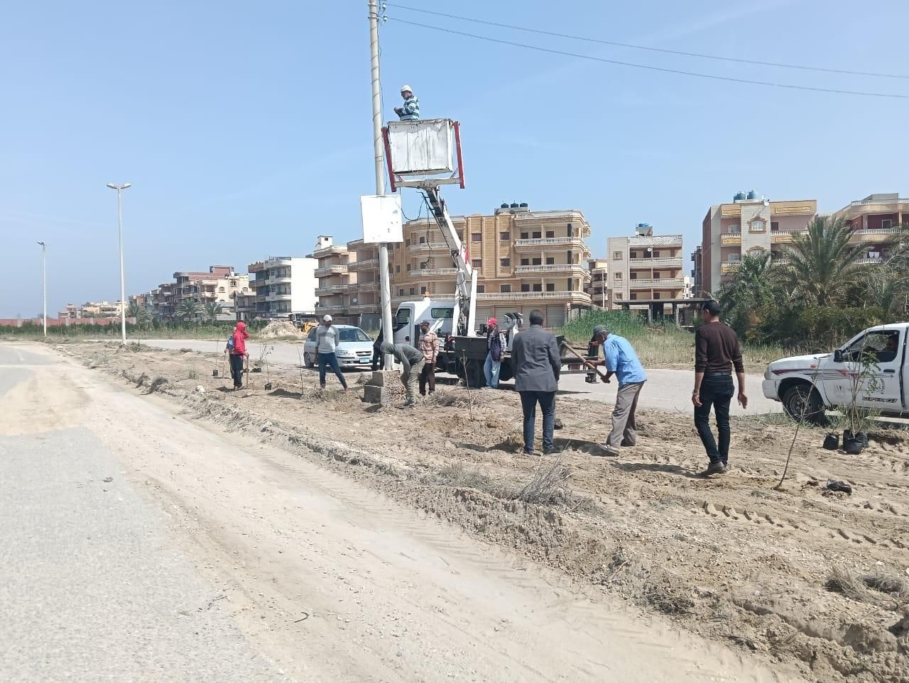 أعمال من تطوير مدينة جمصة بالدقهلية_1 أعمال من تطوير مدينة جمصة بالدقهلية_1
