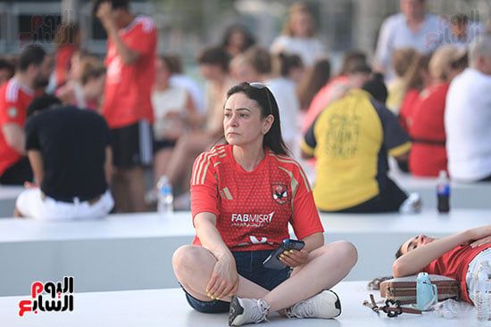 في أنتظار المباراة في أنتظار المباراة