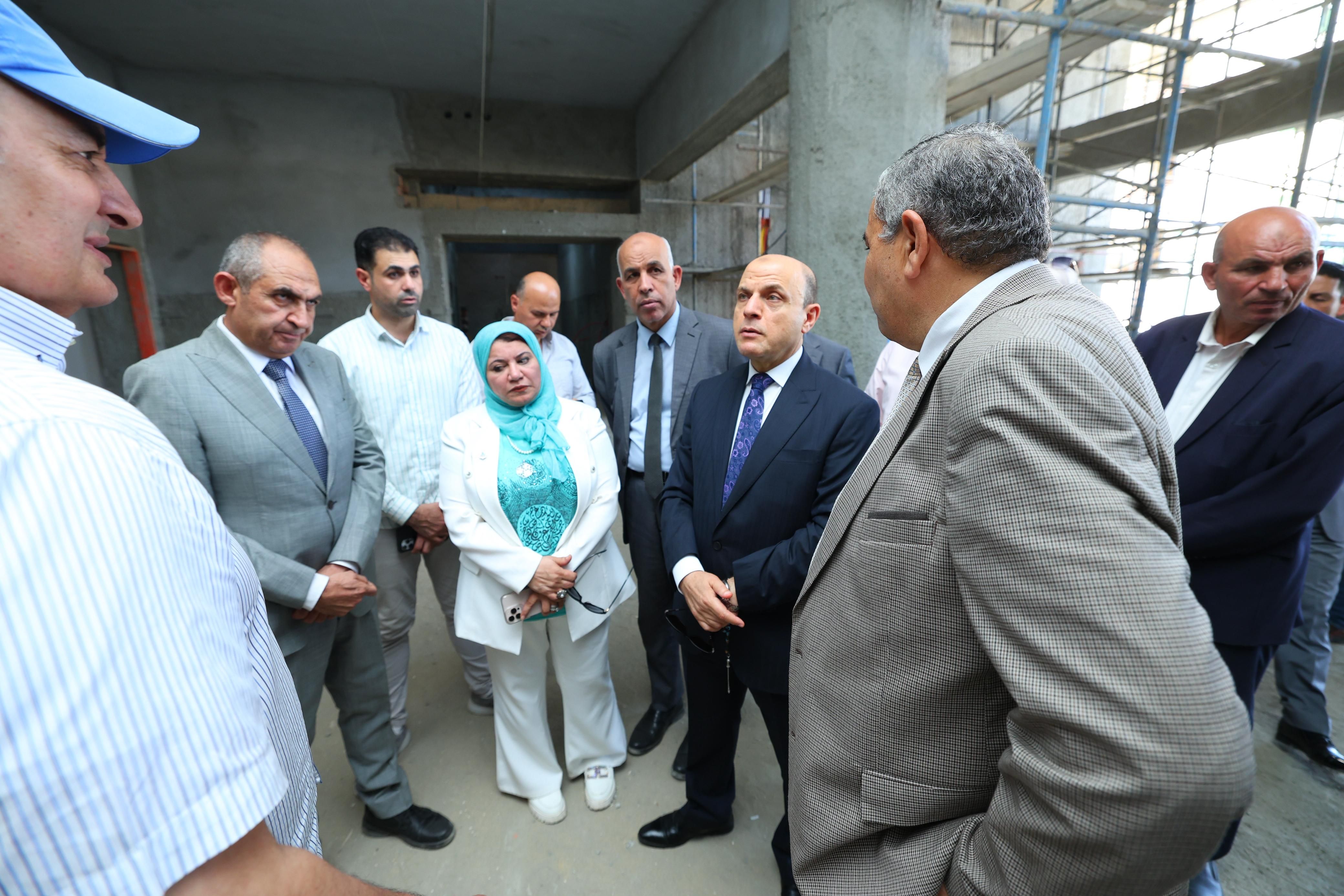 محافظ كفر الشيخ يتفقد موقع الجامعة الأهلية محافظ كفر الشيخ يتفقد موقع الجامعة الأهلية