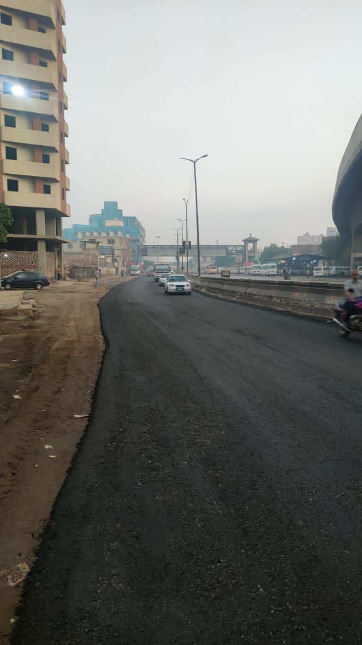 بعد أعمال الرصف بعد أعمال الرصف