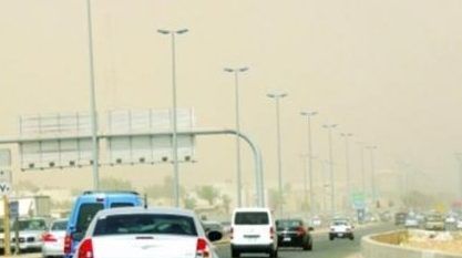 الأرصاد: طقس شديد الحرارة على شرق المملكة