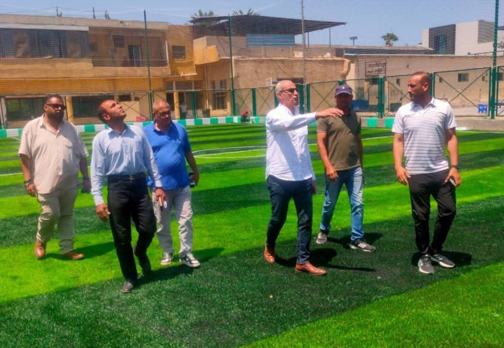 وكيل شباب كفر الشيخ يتفقد الملاعب الجديدة وكيل شباب كفر الشيخ يتفقد الملاعب الجديدة