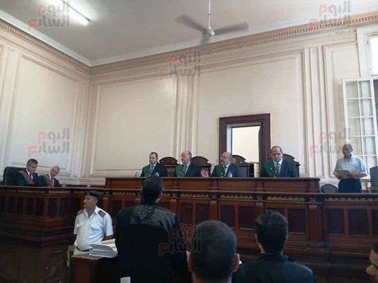 محاكمة سفاح المعمورة بمحكمة جنايات الإسكندرية (2) محاكمة سفاح المعمورة بمحكمة جنايات الإسكندرية (2)