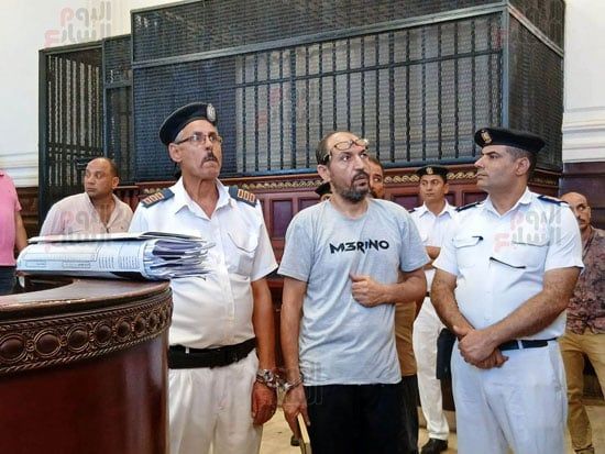 محاكمة سفاح المعمورة بمحكمة جنايات الإسكندرية (4) محاكمة سفاح المعمورة بمحكمة جنايات الإسكندرية (4)