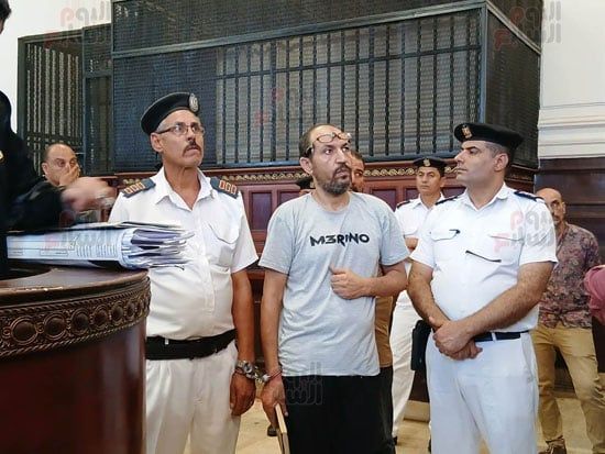 محاكمة سفاح المعمورة بمحكمة جنايات الإسكندرية (1) محاكمة سفاح المعمورة بمحكمة جنايات الإسكندرية (1)