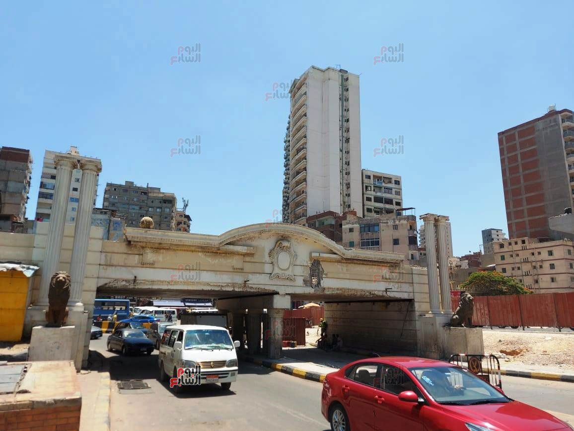 هدم-كوبرى-المندرة هدم-كوبرى-المندرة
