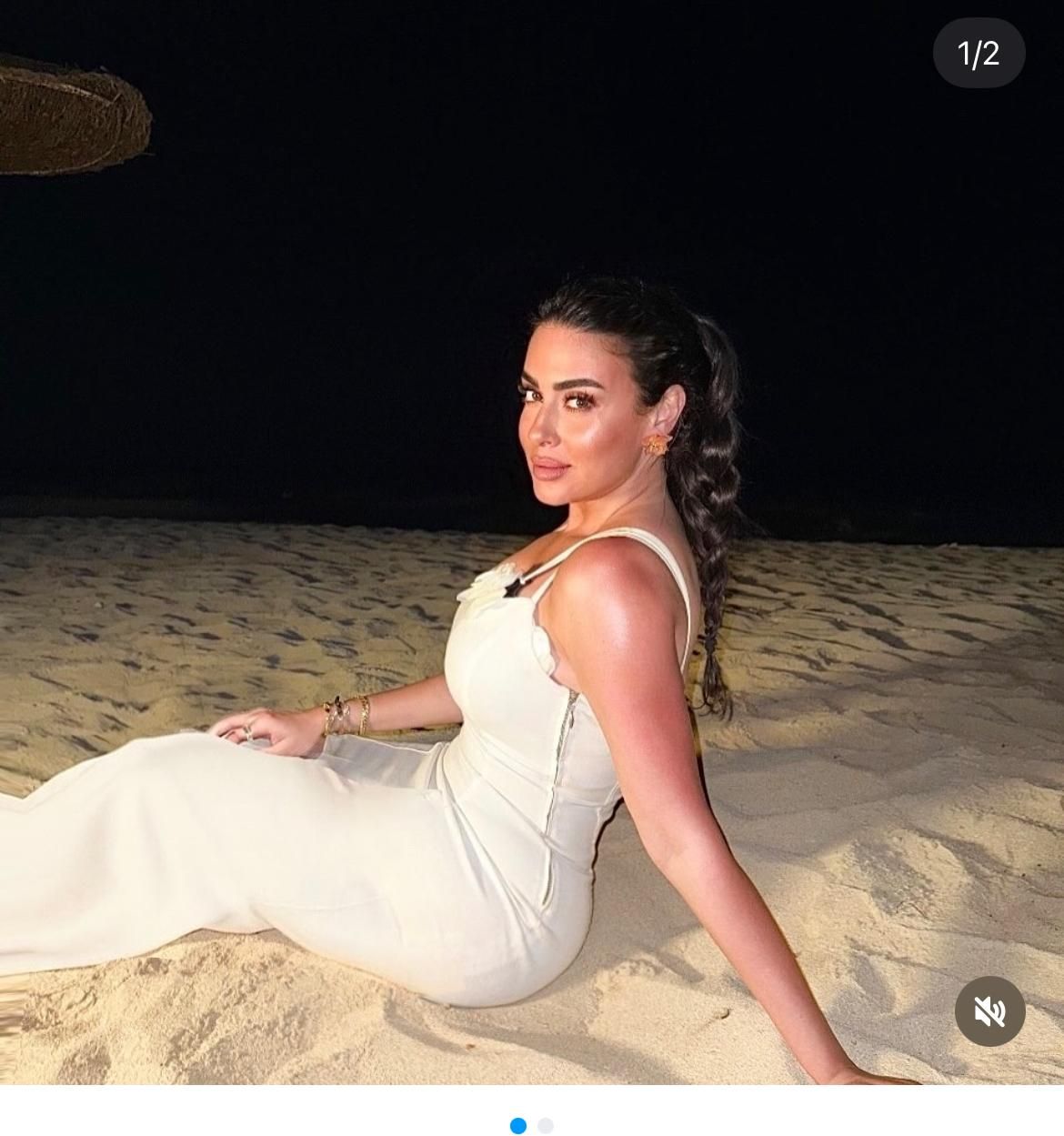 ميرنا نور الدين فى أحدث صور لها