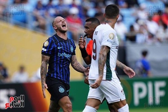فيديريكو ديماركو لاعب إنتر ميلان خلال المباراة فيديريكو ديماركو لاعب إنتر ميلان خلال المباراة