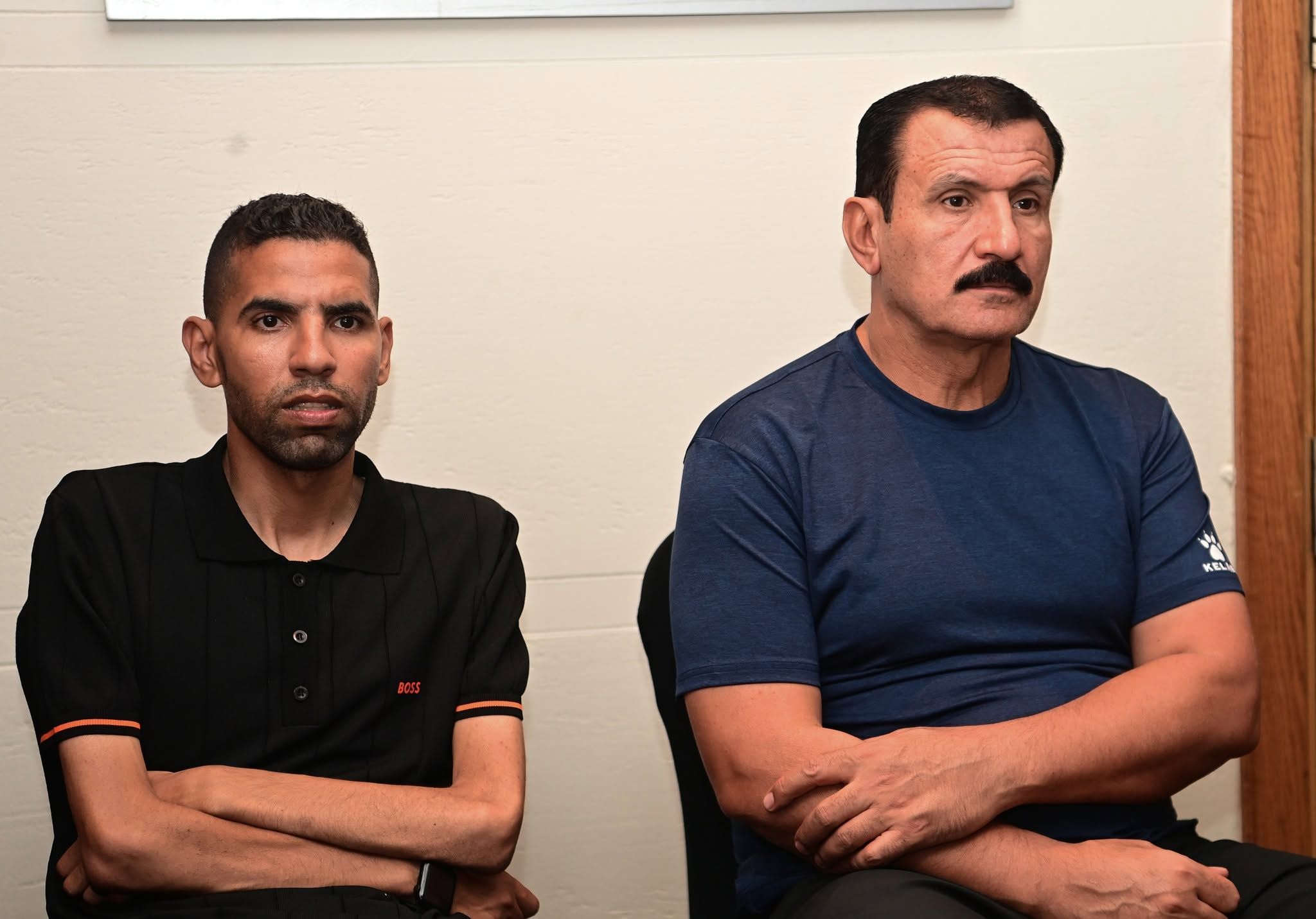 مؤمن زكريا يحضر جلسة الاتحاد السكندري