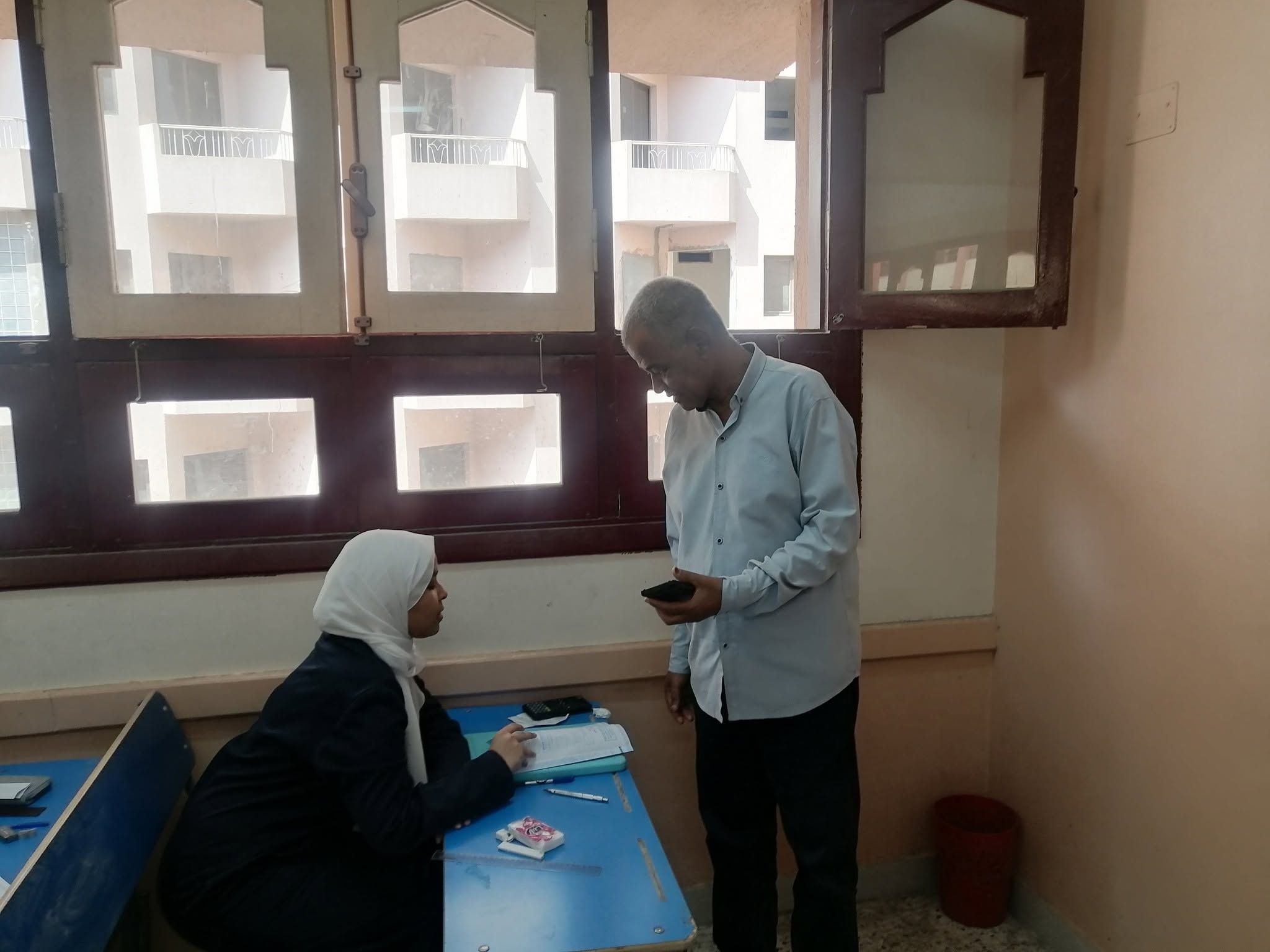 متابعة دعم الطلبة في إمتحانات الثانوية الأزهرية بالأقصر متابعة دعم الطلبة في إمتحانات الثانوية الأزهرية بالأقصر