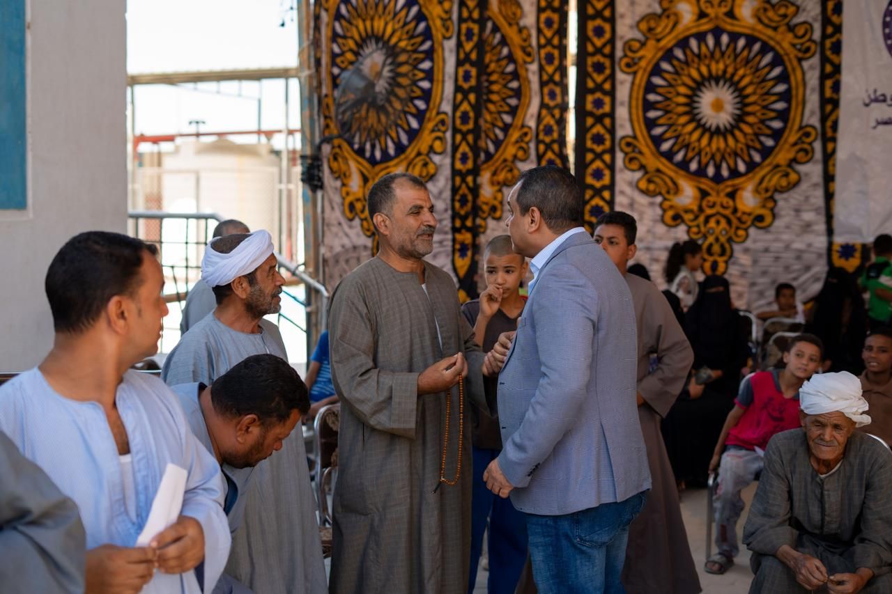 قافلة طبية مجانية لخدمة أهالى أولاد يحيى بدار السلام (1)