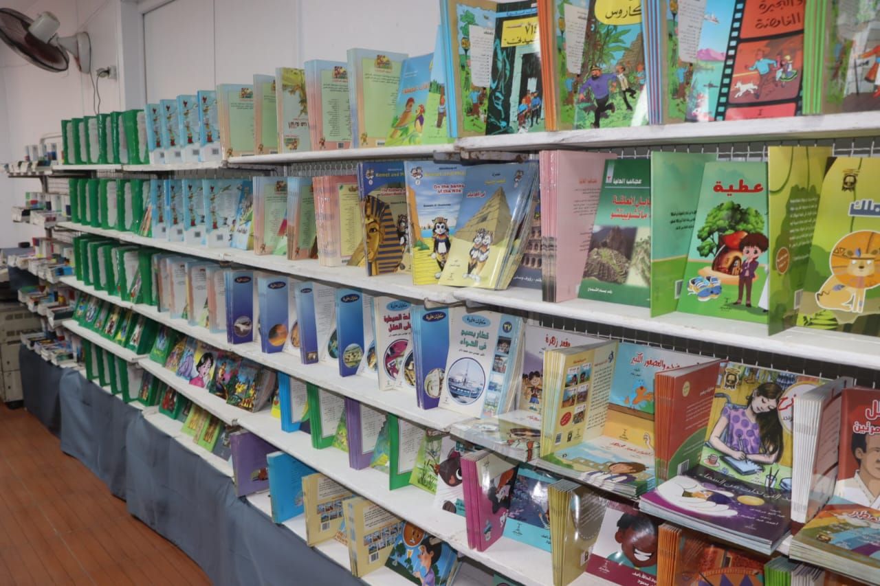 قسم الأطفال بالمكتبة قسم الأطفال بالمكتبة