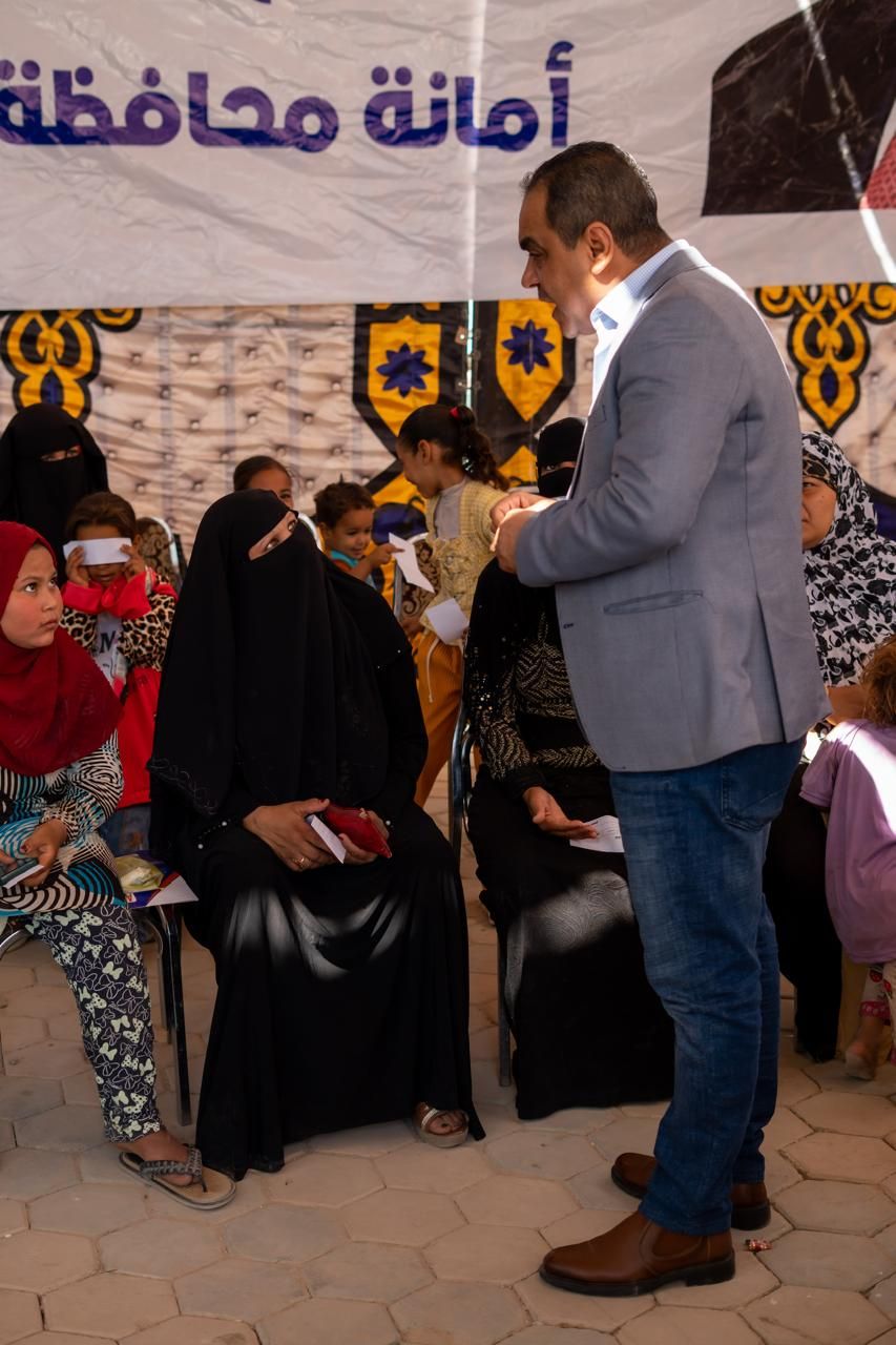 قافلة طبية مجانية لخدمة أهالى أولاد يحيى بدار السلام (4)