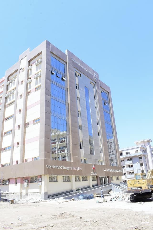 مبنى المستشفى من الخارج (1) مبنى المستشفى من الخارج (1)