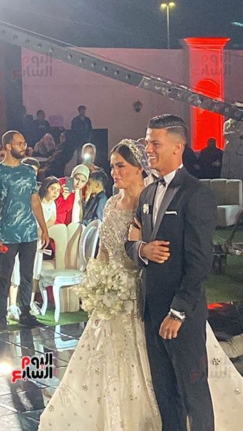 فرح لاعب الزمالك محمد شحاتة فرح لاعب الزمالك محمد شحاتة