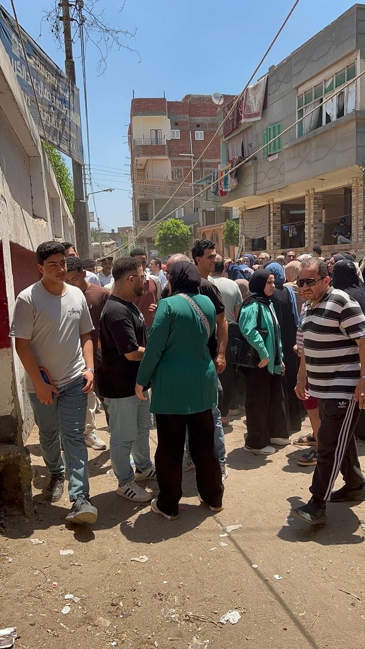 خروج طلاب الثانوية العامة بالدقهلية