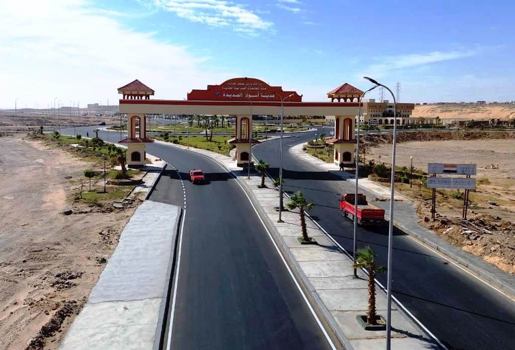 مدخل أسوان الجديدة مدخل أسوان الجديدة