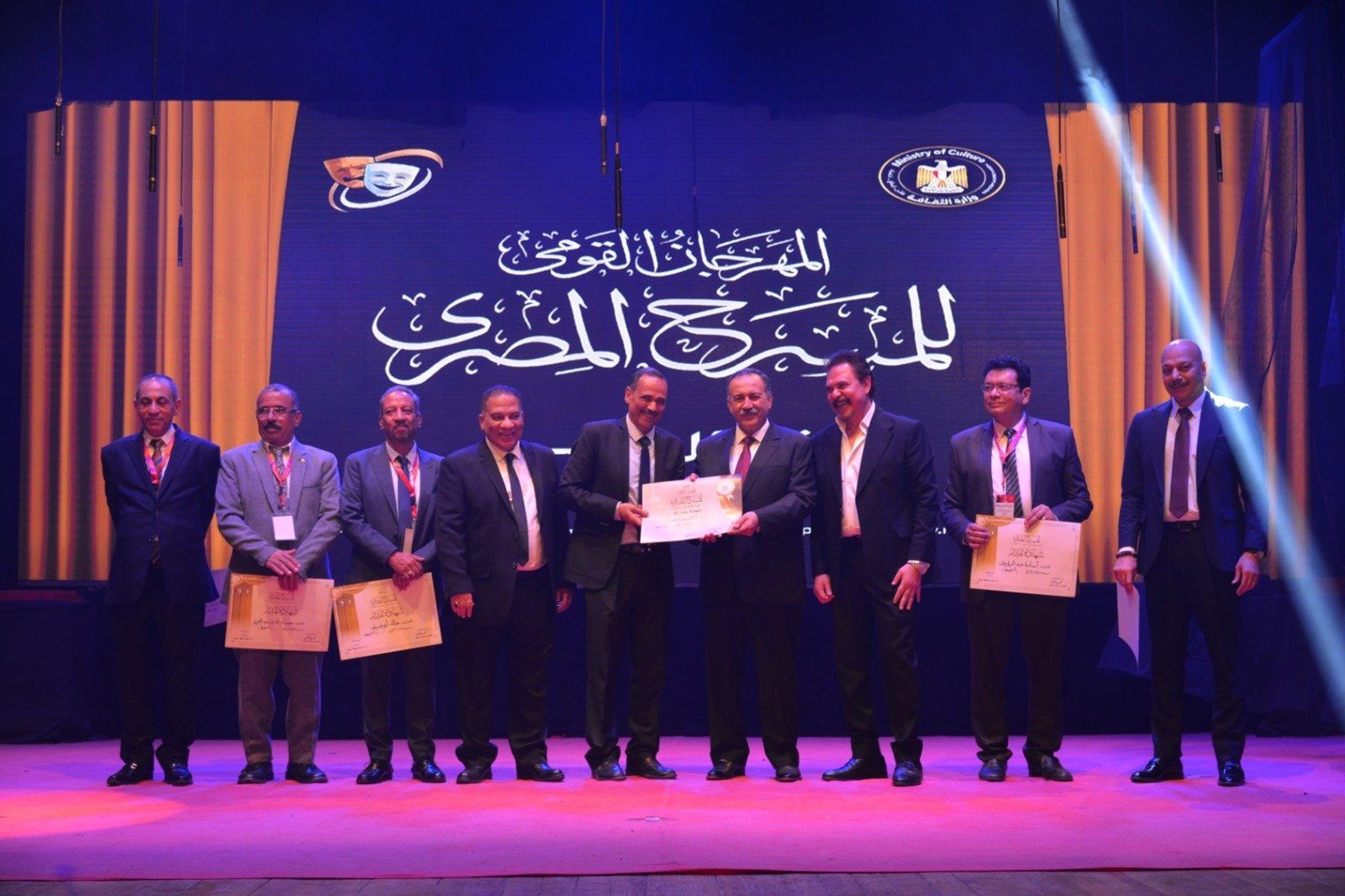 ختام الدورة 18 للمهرجان القومي للمسرح ختام الدورة 18 للمهرجان القومي للمسرح